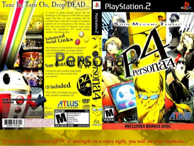 persona 4 golden ps2