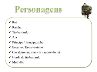     PersonagensRei