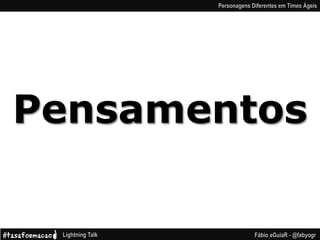 Pensamentos