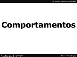 Comportamentos