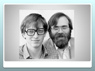 Bill Gates y Paul allen 