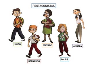 Personajes club de los raros