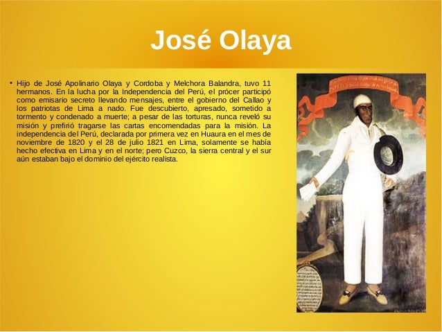 Personajes historicos del peru