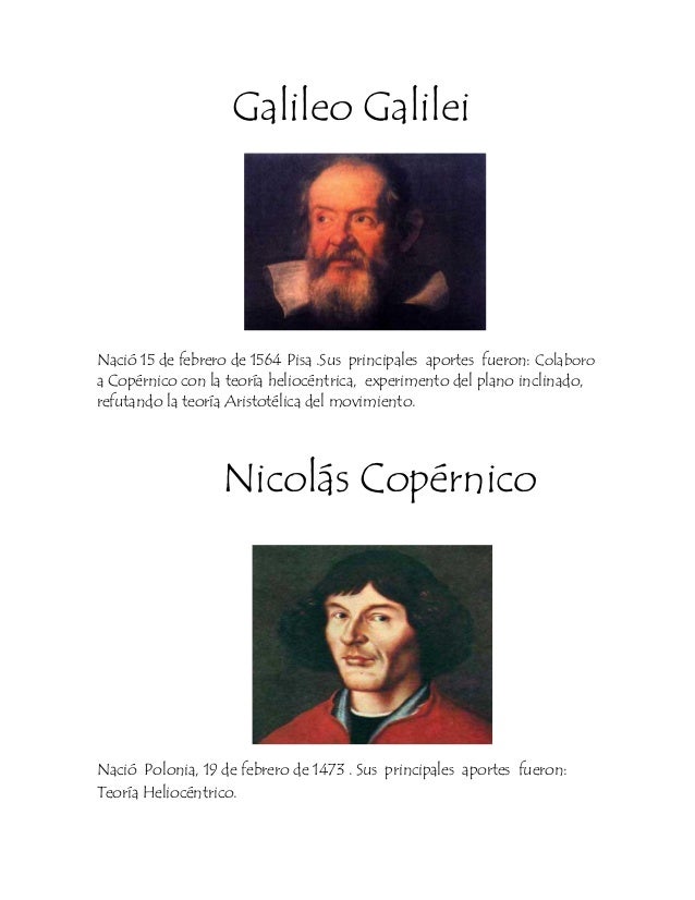 Personajes importantes de la fisica