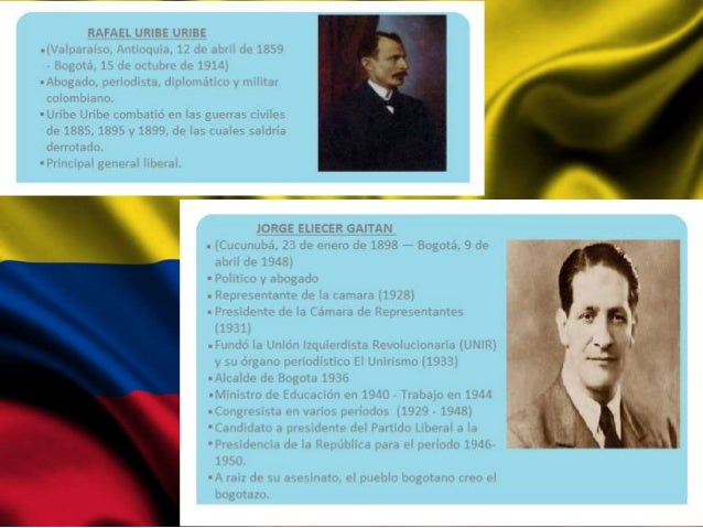Resultado de imagen para personajes claves en la historia de colombia