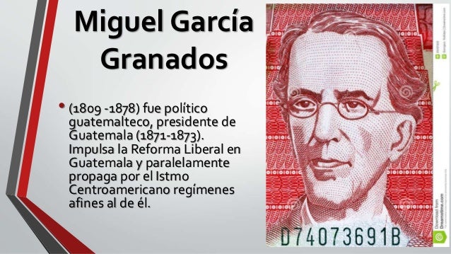Personajes importantes de la reforma liberal en centroamérica