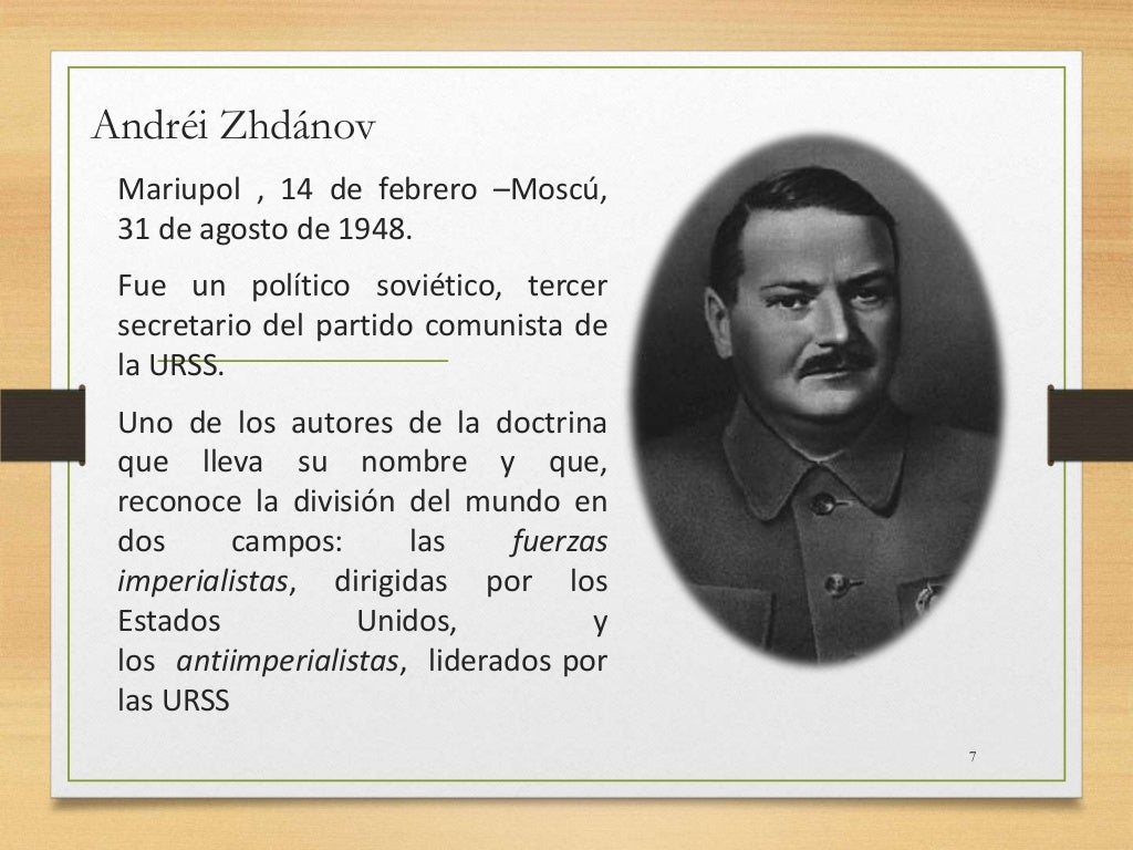 Personajes importantes guerra fría Personajes importantes guerra fría