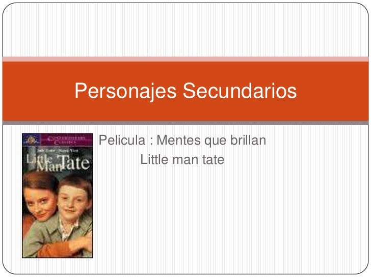 Personajes secundarios Personajes secundarios