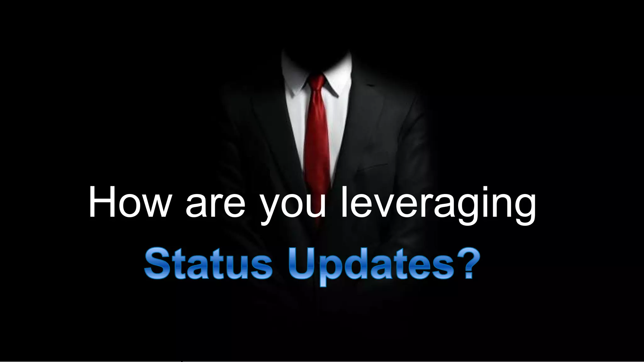 How are you leveraging

©2013 LinkedIn Corporation.

5

 