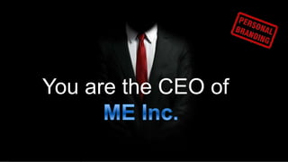 You are the CEO of

©2013 LinkedIn Corporation.

1

 