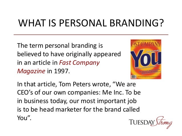 What Every Professional Should Know About Personal Branding