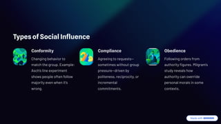Understanding and Harnessing Social Influence for Ethical Personal ...