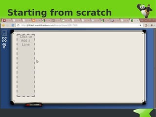 Starting from scratch




               
 