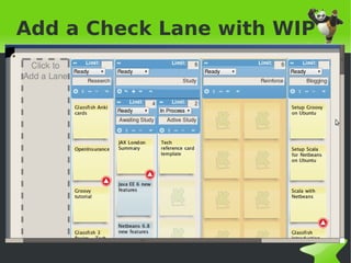 Add a Check Lane with WIP




              
 