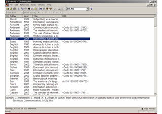 Personal knowledge management