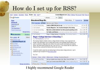 Personal Learning Networks