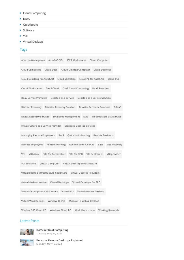 Personal Remote Desktops Explained