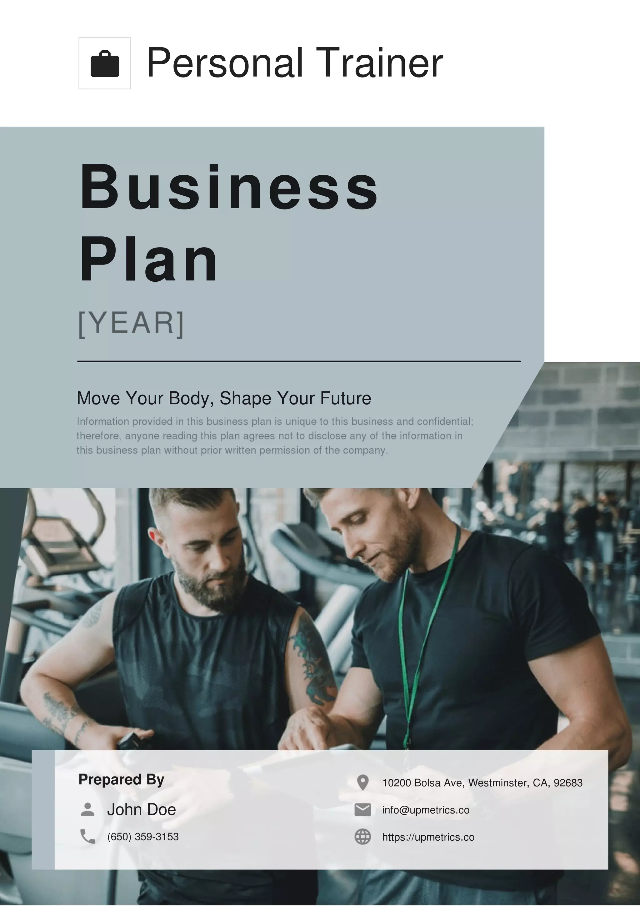Image 4 for Personal Training Business Plan Template Free