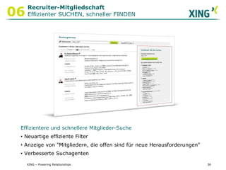 WählenSieausbis zu 5 Targeting Kriterienaus (Geschlecht, Alter, Stadt, Job Level, Industrie) Effektivere AnspracheXING Jobs: Produktübersicht3005