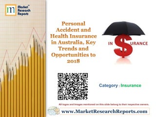 Category : Insurance 
All logos and Images mentioned on this slide belong to their respective owners. 
www.MarketResearchReports.com 
 