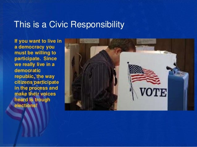 Personal And Civic Responsibilities