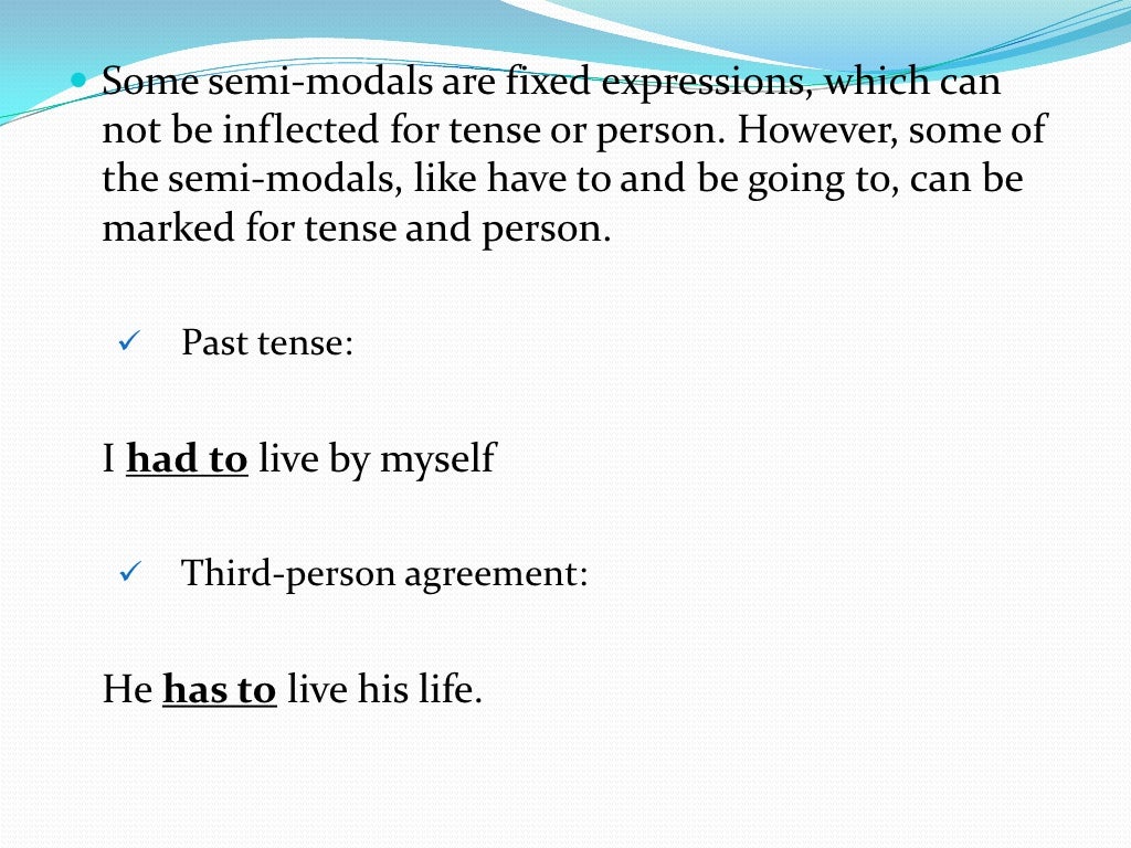 Personal and logical meanings of modals