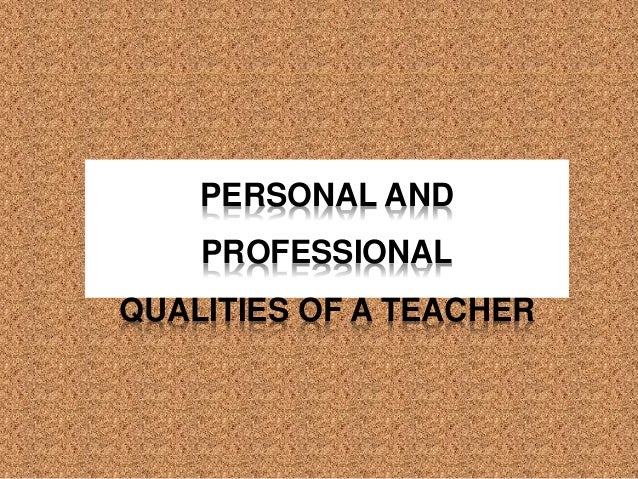 personal attributes