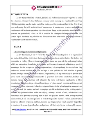Personal and professional development | PDF