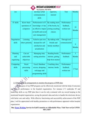 Personal and professional development | PDF