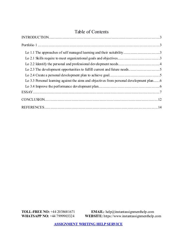 Professional finance assignment conclusion