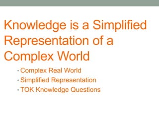 Personal and shared knowledge | PPTX