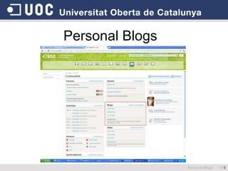 Personal Blogs
Personal Blogs 1 / 6
 