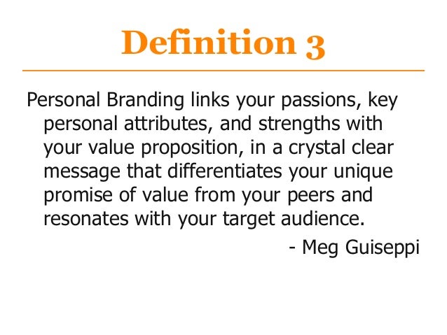 personal brand definition