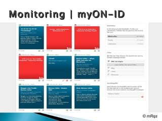 Monitoring | myON-ID  © mRqs 