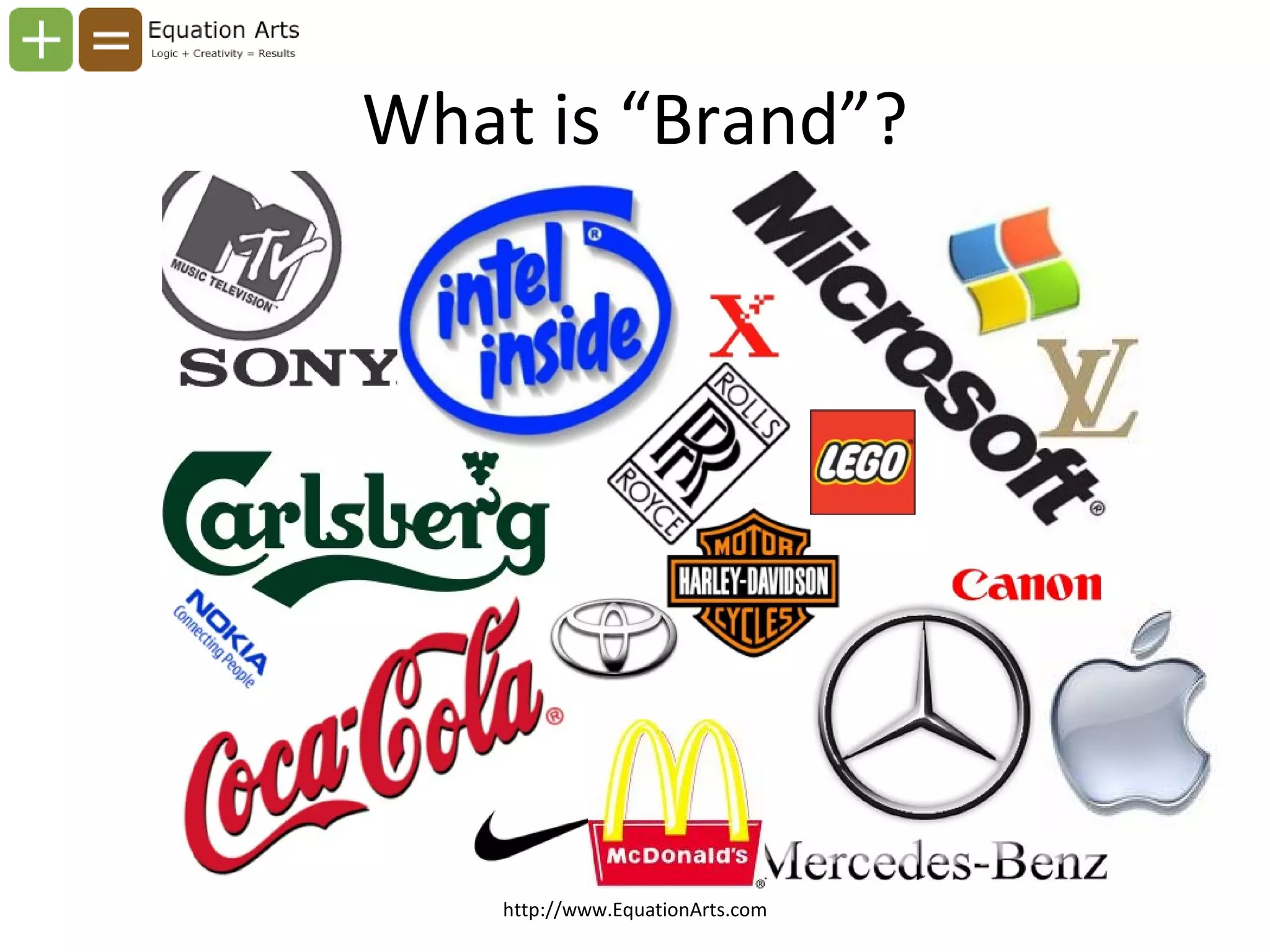 What is “Brand”? http://www.EquationArts.com 