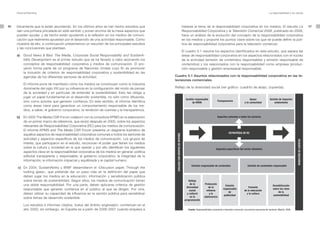Personal Branding                                                                                                                                                                                                    La responsabilidad y los valores




96   blicamente que la están asumiendo. En los últimos años se han hecho estudios que                                            tratarse el tema de la responsabilidad corporativa en los medios. El estudio La                                                            97
     dan una primera pincelada en este sentido y ponen encima de la mesa aspectos que                                            Responsabilidad Corporativa y la Televisión Comercial 2008, publicado en 2008,
     pueden ayudar, y de hecho están ayudando a la reflexión en los medios de comuni-                                            hace un análisis de la evolución del concepto de la responsabilidad corporativa
     cación que realmente apuestan por el desarrollo de una actividad responsable. Como                                          en los medios y propone los puntos clave sobre los que se puede definir la polí-
     muestra de ello, a continuación presentamos un resumen de los principales estudios                                          tica de responsabilidad corporativa para la televisión comercial.
     y las conclusiones que plantean.
                                                                                                                                 El cuadro 5.1 resume los aspectos identificados en este estudio, que separa las
     a)   Good News & Bad. The Media, Corporate Social Responsability and SustainA-                                              áreas de responsabilidad corporativa en los aspectos relacionados con el núcleo
          bility Development es el primer estudio que se ha llevado a cabo asociando los                                         de la actividad (emisión de contenidos responsables y emisión responsable de
          conceptos de responsabilidad corporativa y medios de comunicación. El pro-                                             contenidos) y los relacionados con la responsabilidad como empresa (produc-
          yecto forma parte de un programa de Naciones Unidas cuyo fin es promover                                               ción responsable y gestión empresarial responsable).
          la inclusión de criterios de responsabilidad corporativa y sostenibilidad en las
          agendas de los diferentes sectores de actividad.                                      Cuadro 5.1 Asuntos relacionados con la responsabilidad corporativa en las te-
                                                                                                levisiones comerciales
          El informe pone de manifiesto cómo los medios se constituyen como la industria
          dominante del siglo XXI por su influencia en la configuración del modo de pensar      Reflejo de la diversidad social (ver gráfico: cuadrito de abajo, izquierda).
          de la sociedad y en particular de entender la sostenibilidad. Esto les obliga a
          jugar un papel fundamental en el desarrollo sostenible, no sólo como difusores,
                                                                                                                                   Gestión responsable                                               Apoyo                 Gestión de impactos
          sino como actores que generen confianza. En este sentido, el informe identifica                                                                          Transparencia
                                                                                                                                         de RRHH                                                a la comunidad                 ambientales
          como áreas clave para garantizar un comportamiento responsable de los me-
          dios, a saber, el gobierno corporativo, la rendición de cuentas y la transparencia.

     b)   En 2002 The Media CSR Forum colaboró con la consultora KPMG en la elaboración                                                                            Aspectos comunes a todos los sectores
          de un primer marco de referencia, que revisó después en 2005, sobre los aspectos
          relevantes de Responsabilidad Corporativa (RC) para los medios de comunicación.
          El informe KPMG and The Media CSR Forum presenta un diagrama ilustrativo de
                                                                                                                                                                               ESTRATÉGIA DE RC
          aquellos aspectos de responsabilidad corporativa comunes a todos los sectores de




                                                                                                 DIÁLOGO CON GRUPOS DE INTERÉS
          actividad y aspectos específicos de los medios de comunicación. Los grupos de




                                                                                                                                                                                                                                                     RENDICIÓN DE CUENTAS
          interés, que participaron en el estudio, reconocen el poder que tienen los medios
          sobre la cultura y sociedad en la que operan y por ello identifican los siguientes                                                                      Aspectos específicos del sector televisivo
          aspectos clave en la responsabilidad corporativa de los medios en general: política
          editorial transparente y responsable; el gobierno corporativo; la integridad de la
          información; la información imparcial y equilibrada y el capital humano.
                                                                                                                                        Emisión responsable de contenidos                          Emisión de contenidos responsable
     c) En 2004, SustainAbility y WWF desarrollaron el «Discusion paper. Through the
        looking glass», que pretende dar un paso más en la definición del papel que
        deben jugar los medios en la educación, información y sensibilización pública
        sobre temas de sostenibilidad. Según ellos, los medios de comunicación tienen                                                 Reflejo
        una doble responsabilidad. Por una parte, deben aplicarse criterios de gestión                                                 de la          Protección
                                                                                                                                                                           Emisión                                            Sensibilización
                                                                                                                                    diversidad           de la                                      Fomento
        responsable que generen confianza en el público al que se dirigen. Por otra,                                                  social           infancia
                                                                                                                                                                         responsable
                                                                                                                                                                                                de la educación
                                                                                                                                                                                                                              sobre los retos
                                                                                                                                                                             de                                                    de la
        deben utilizar su capacidad de influencia en la opinión pública para sensibilizar                                           y cultural            y la
                                                                                                                                                                          publicidad
                                                                                                                                                                                                  y la cultura
                                                                                                                                                                                                                              sostenibilidad
        sobre temas de desarrollo sostenible.                                                                                          en la         adolecencia
                                                                                                                                  programación
          Los estudios e informes citados, todos del ámbito anglosajón, comienzan en el
          año 2002; sin embargo, en España es a partir de 2006-2007 cuando empieza a                                                 Fuente: Responsabilidad corporativa y televisión comercial: una primera aproximación sectorial, Madrid, 2008.
 