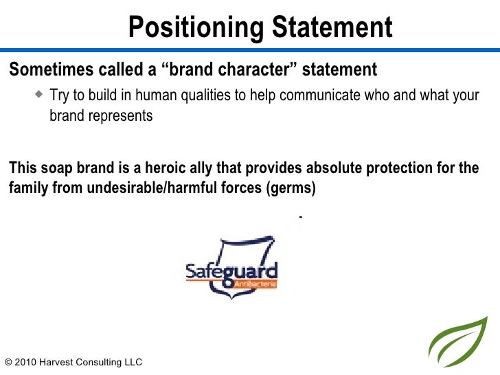 personal branding statement examples