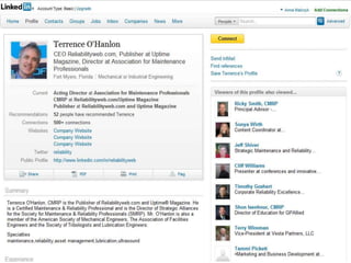 Personal branding
examples
Linkedin
 