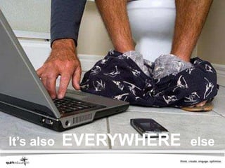 It’s also   EVERYWHERE   else
 