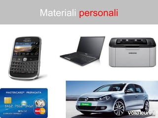 Materiali personali 
 