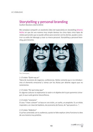 Personal branding 3.0 Valores al alza
