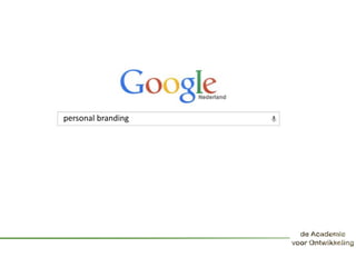 personal branding
 