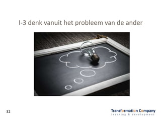 I-3 denk vanuit het probleem van de ander
32
 