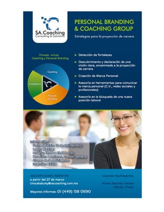 Personal Branding &amp; Coaching Group