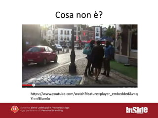 Cosa non è? 
https://www.youtube.com/watch?feature=player_embedded&v=q 
YnmfBiomlo 
 