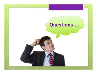 Questions …

 
