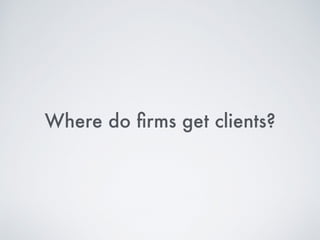 Because law is a business
 