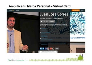 Amplifica tu Marca Personal – Virtual Card

 