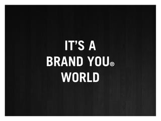 Brand You : Personal Branding Slide 21
