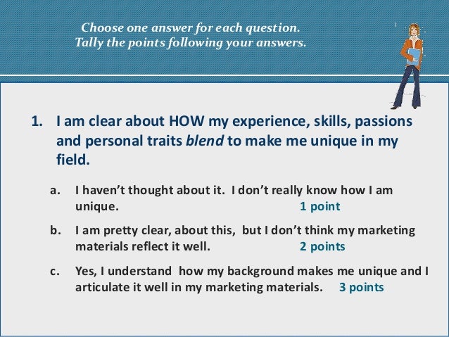 Personal branding quiz